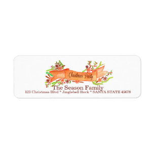 Christmas Party Invitation, watercolor Christmas
