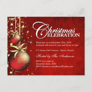 Christmas Party Invitations