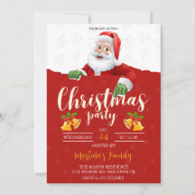 Christmas Party Invitations Holiday Party