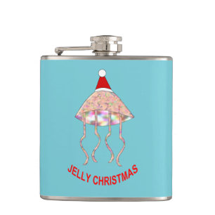Christmas Party Jellyfish Flask