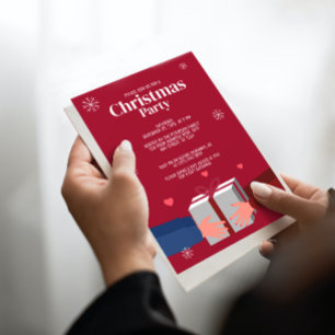 Christmas Party   Joy of Giving Invitation