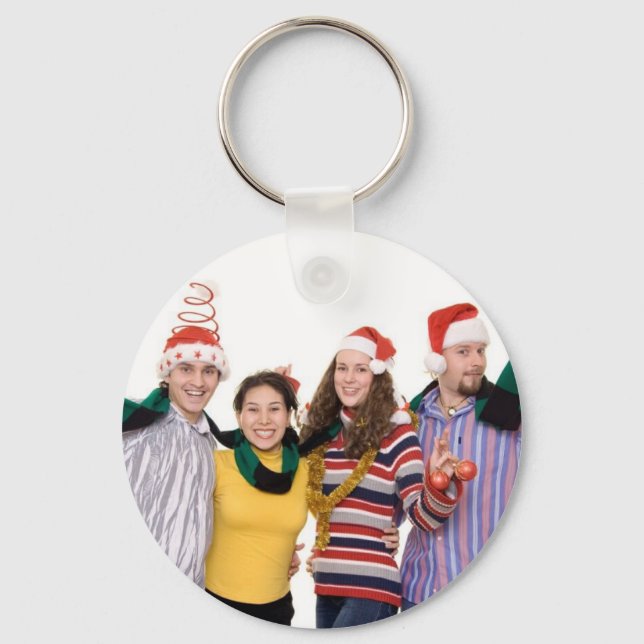 Christmas Party Keychain (Front)