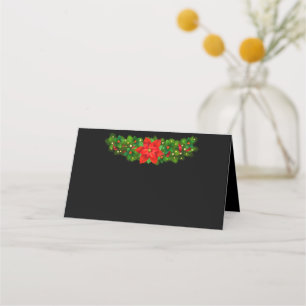 Christmas Party Name Place Card