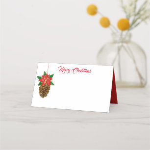 Christmas Party Name Place Card