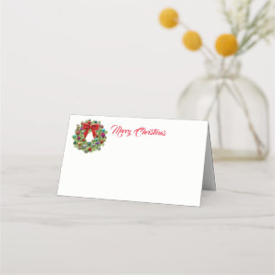 Christmas Party Name Place Card