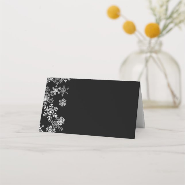 Christmas Party Name Place Card (Front)