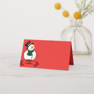 Christmas Party Name Place Card