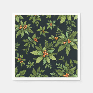 christmas party napkins