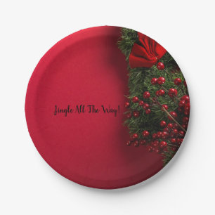 Christmas Party Paper plates