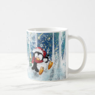 Christmas Party Penguin Mug