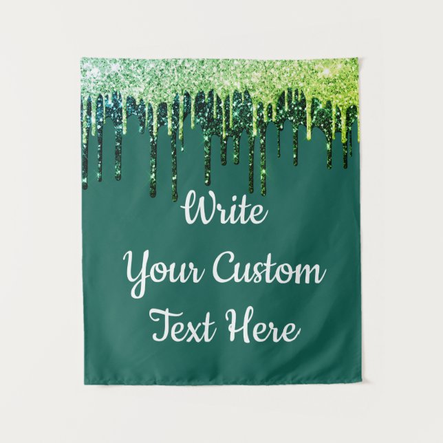 Christmas Party Photo Booth Backdrop Ugly Sweater Tapestry (Front)