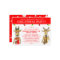 Christmas Party Reindeer with Drinks Invite