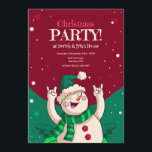 Christmas Party Snowman Invitation<br><div class="desc">A hand-drawn, Christmas party invitation featuring a frolicking snowman. Suitable for all ages. (Image by Freepik). The card is easy to customize with your wording, font and font colour. Not exactly what you're looking for? All our products can be custom designed to meet your needs at no extra charge. Simply...</div>