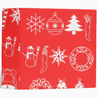 Christmas Party Snowman Santa Claus Workshop Binder