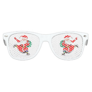 Christmas Party Sunglasses Gift with Santa