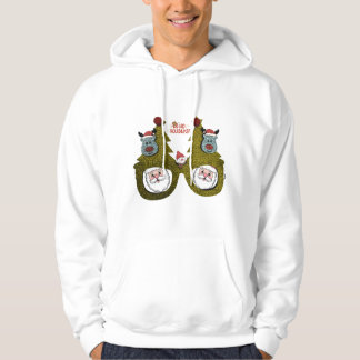 Christmas Party Tree Glasses Hoodie