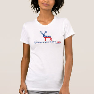 "Christmas Party" women's American Apparel tee