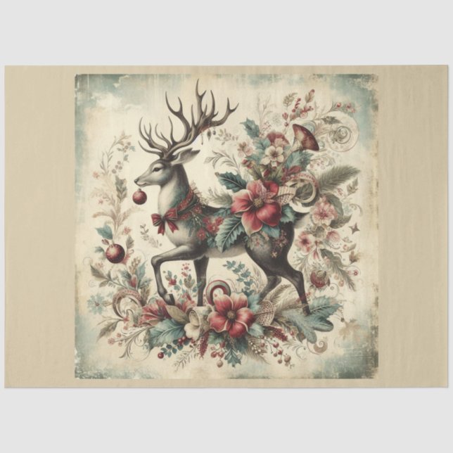 Christmas Past Design Series 15 Tissue Paper (Front)