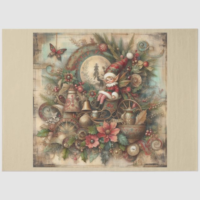 Christmas Past Design Series 17 Tissue Paper (Front)