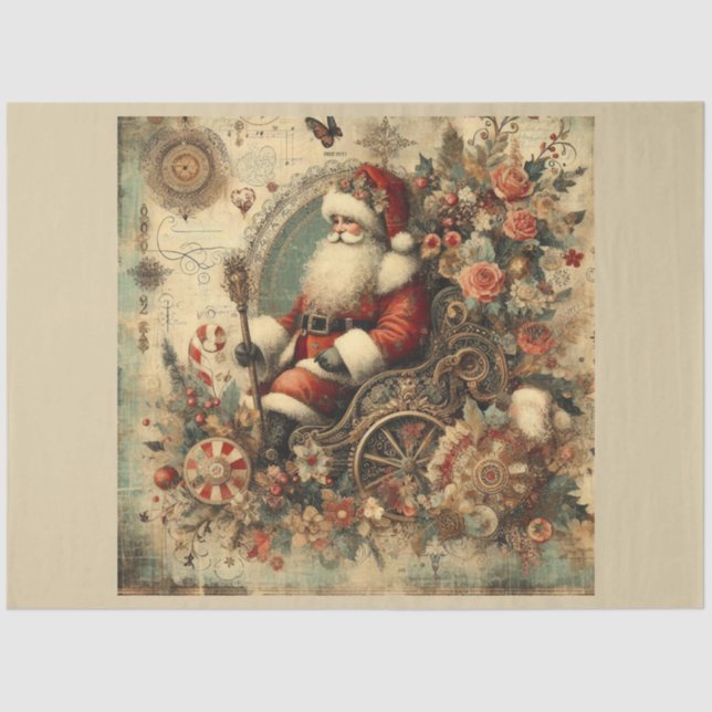 Christmas Past Design Series 21 Tissue Paper (Front)