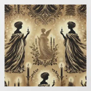 Christmas Past Window Cling