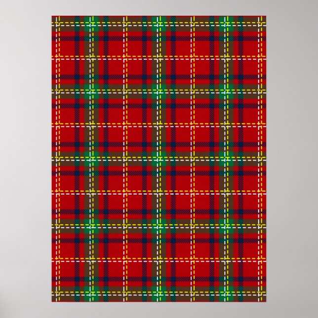 Christmas Pattern 111 Poster (Front)