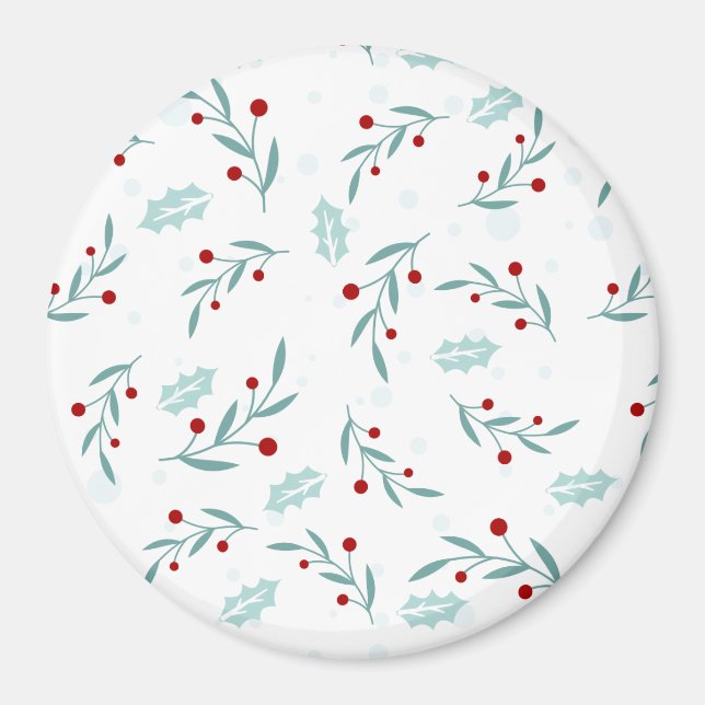 Christmas Pattern 112 Magnet (Front)