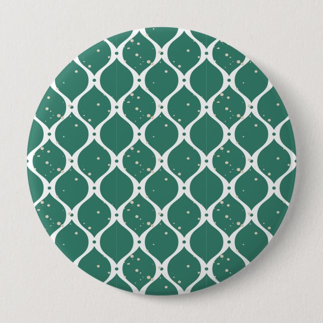 Christmas Pattern 119 4 Inch Round Button (Front)