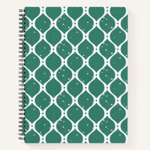 Christmas Pattern 119 Notebook