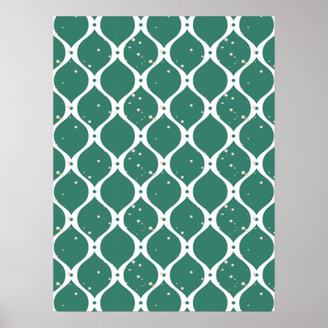 Christmas Pattern 119 Poster (Front)