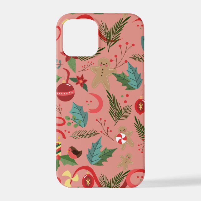 Christmas Pattern 2 iPhone Case (Back)