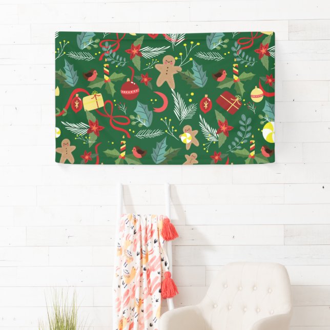 Christmas Pattern 5 Banner (Insitu)