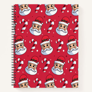 Christmas Pattern 89 Notebook