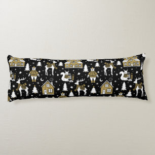 Christmas Pattern  Body Pillow