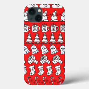 Christmas pattern  iPhone 13 case