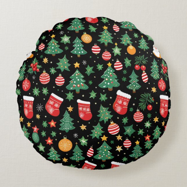 Christmas pattern cushion (Front)