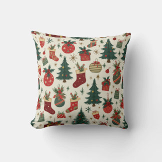 Christmas pattern cushion