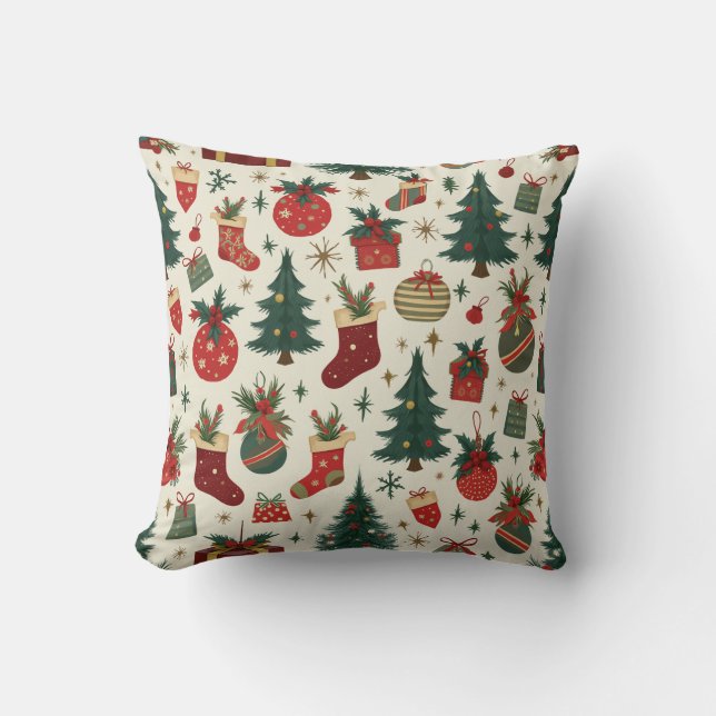 Christmas pattern cushion (Front)
