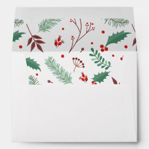 Christmas Pattern Envelopes