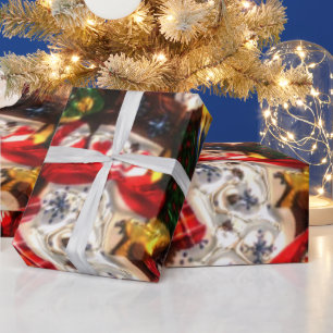 Christmas Pattern glossy wrapping paper