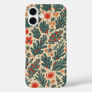 Christmas pattern iphone 16 case