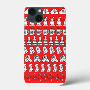 Christmas pattern  iPhone 13 case