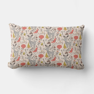 Christmas pattern  lumbar pillow