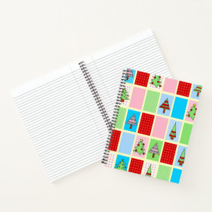 Christmas Pattern Notebook