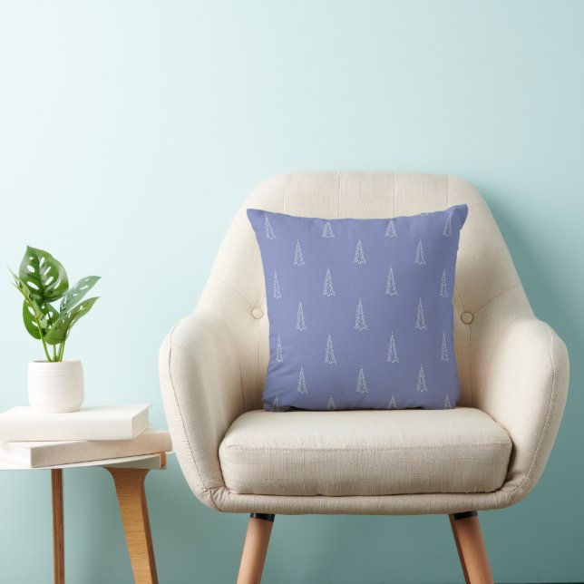 Christmas Pattern Throw Pillow (Chair)