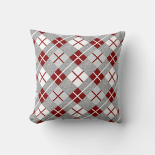 Christmas Pattern Throw Pillow