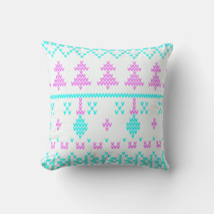 Christmas pattern , throw pillow