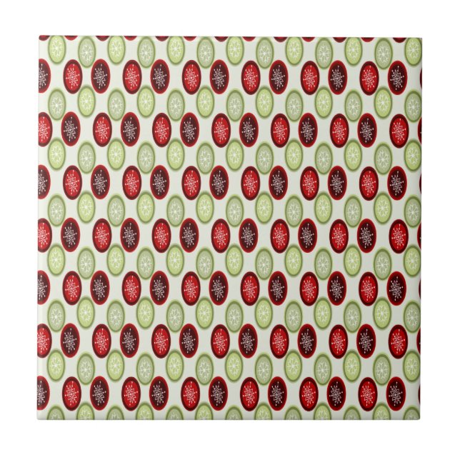 Christmas Pattern Tile (Front)