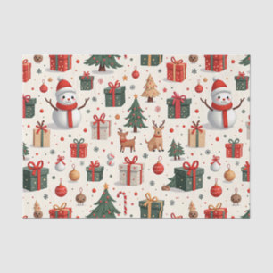 Christmas Pattern Tissue Paper