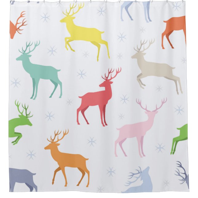 Christmas pattern with deersreindeer,deer,pattern, (Front)